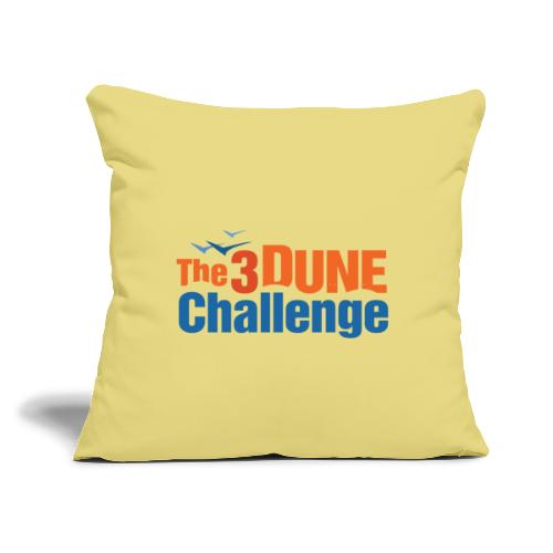The 3 Dune Challenge - Throw Pillow Cover 17.5” x 17.5”