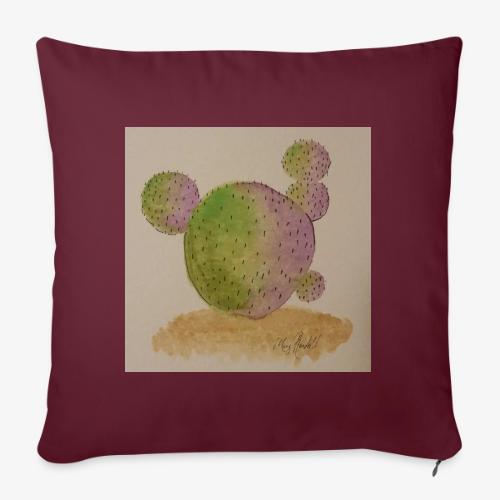Bi-polar Cactus - Throw Pillow Cover 17.5” x 17.5”