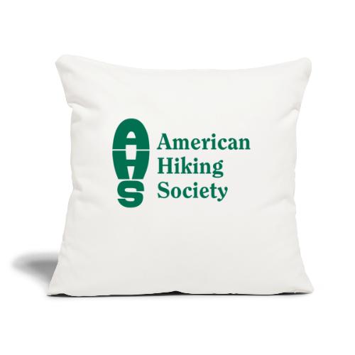 AHS logo green - Throw Pillow Cover 17.5” x 17.5”