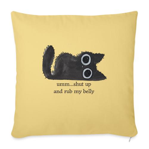 Rub My Belly - Housse de coussin décorative