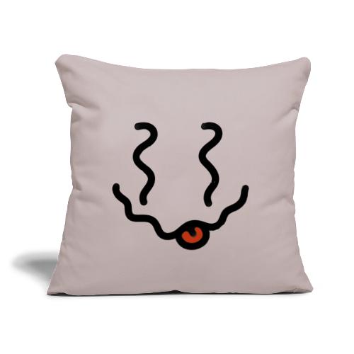 Buzzed without circle - Throw Pillow Cover 17.5” x 17.5”