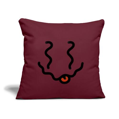 Buzzed without circle - Throw Pillow Cover 17.5” x 17.5”