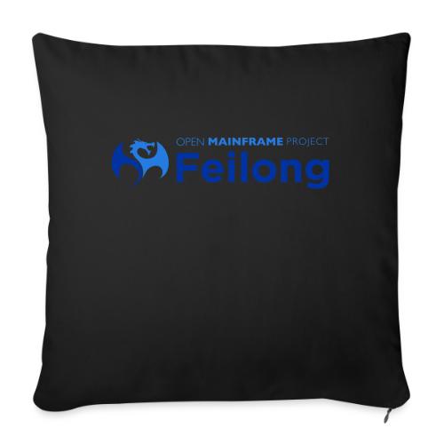 Feilong - Throw Pillow Cover 17.5” x 17.5”