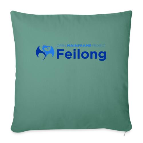 Feilong - Throw Pillow Cover 17.5” x 17.5”
