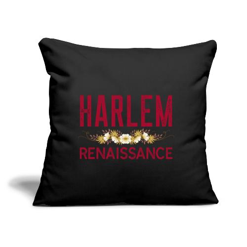 Harlem Renaissance Era - Throw Pillow Cover 17.5” x 17.5”