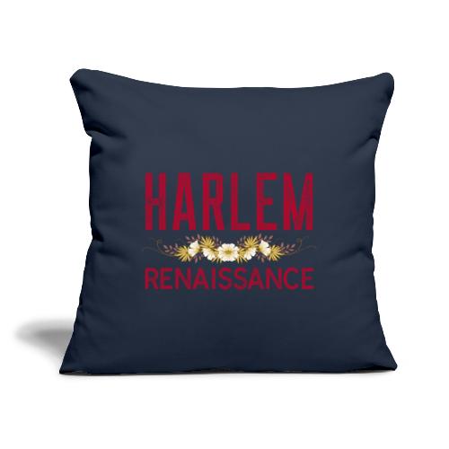 Harlem Renaissance Era - Throw Pillow Cover 17.5” x 17.5”