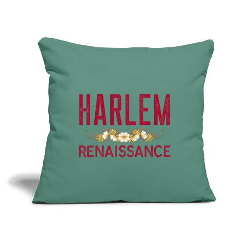 Harlem Renaissance Era - Throw Pillow Cover 17.5” x 17.5”