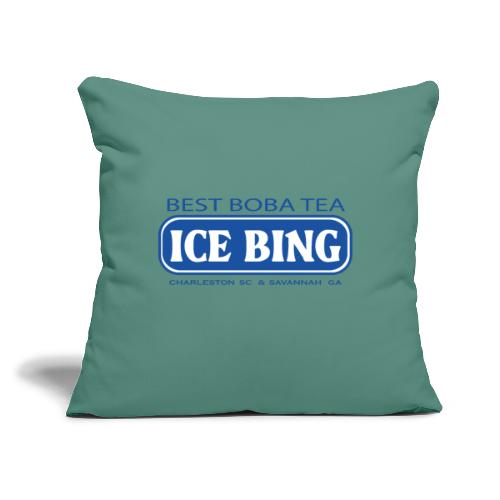 ICE BING LOGO 2 - Throw Pillow Cover 17.5” x 17.5”