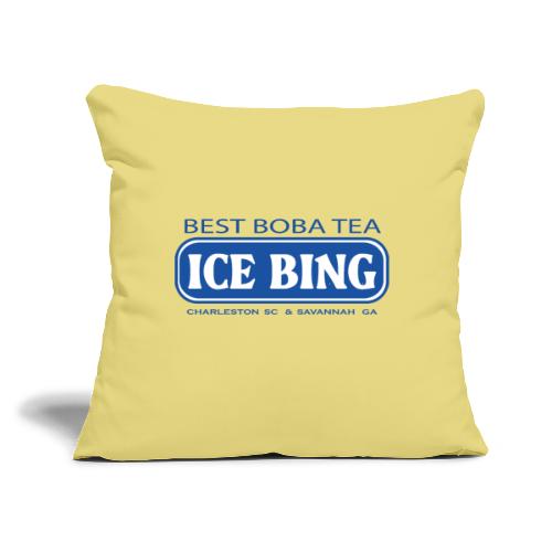 ICE BING LOGO 2 - Throw Pillow Cover 17.5” x 17.5”