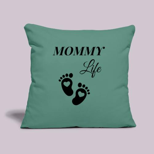 MOMMY - Throw Pillow Cover 17.5” x 17.5”