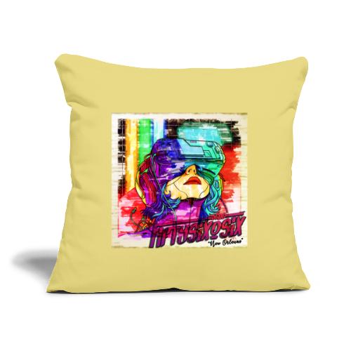 NEW ORLEANS - 5606 - Throw Pillow Cover 17.5” x 17.5”