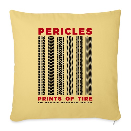 Pericles, Prints Of Tire - Throw Pillow Cover 17.5” x 17.5”