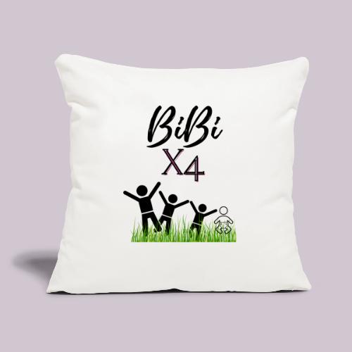 BiBi - Throw Pillow Cover 17.5” x 17.5”