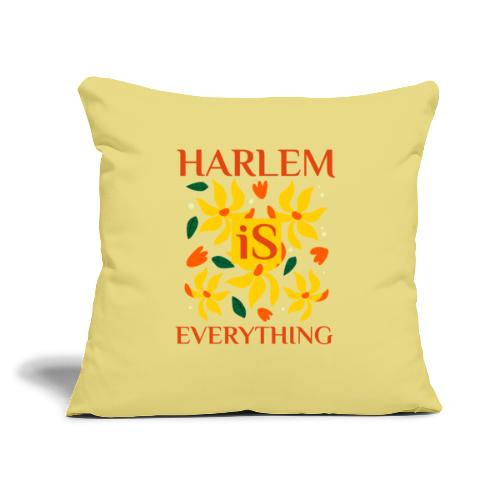 Harlem Is Everything - Throw Pillow Cover 17.5” x 17.5”
