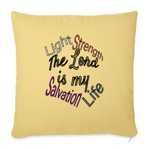 The Lord is - Throw Pillow Cover 17.5” x 17.5”