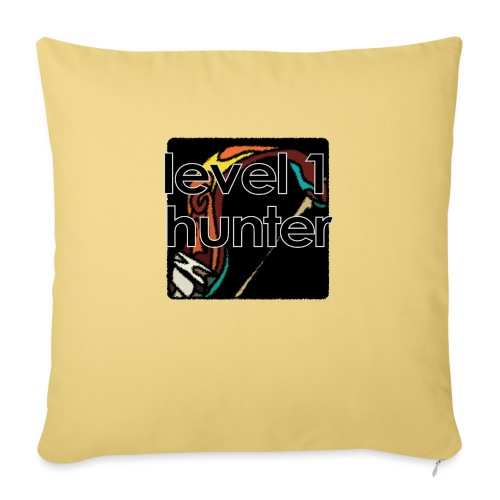 Warcraft Baby: Level 1 Hunter - Throw Pillow Cover 17.5” x 17.5”