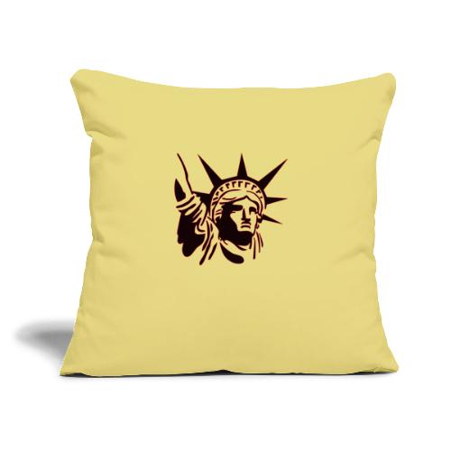 Festival. - Throw Pillow Cover 17.5” x 17.5”