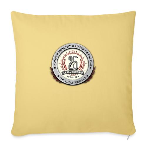 25 Years Strong - Throw Pillow Cover 17.5” x 17.5”