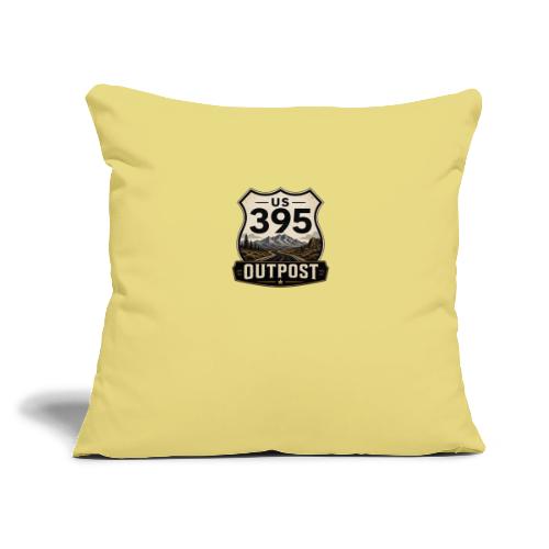 395 Outpost Shield - Throw Pillow Cover 17.5” x 17.5”