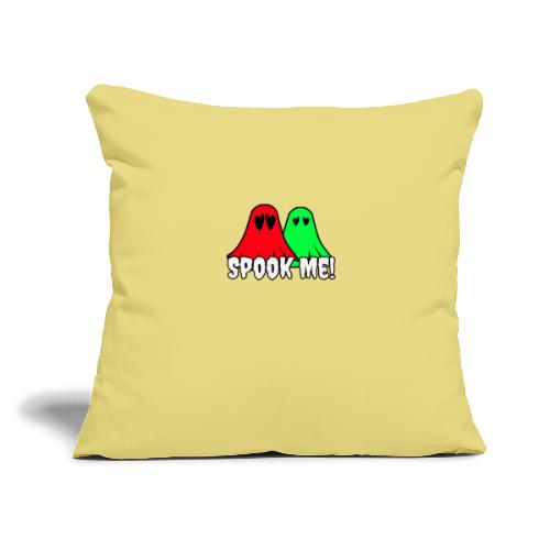 spook me - Throw Pillow Cover 17.5” x 17.5”