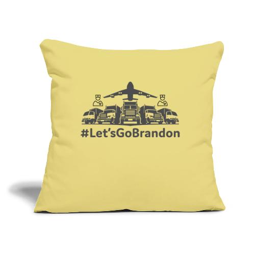Barndon - Light Shirt Colors - Throw Pillow Cover 17.5” x 17.5”