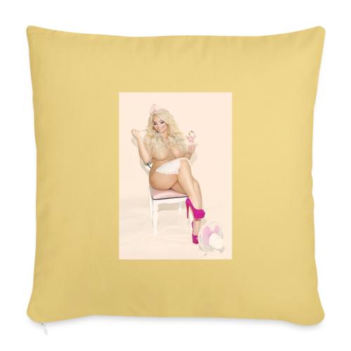 Pinup - Throw Pillow Cover 17.5” x 17.5”