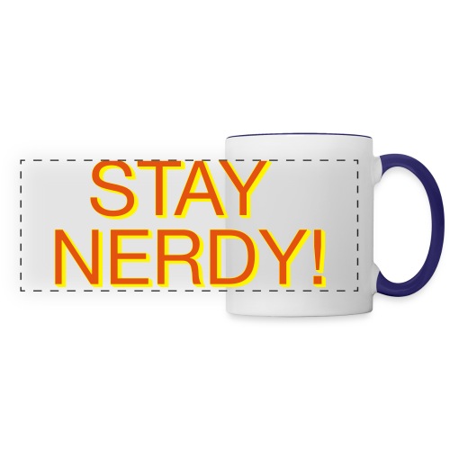 Stay Nerdy Tee - Panoramic Mug