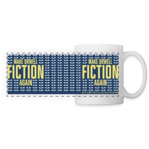 Make Orwell Fiction Again - Panoramic Mug