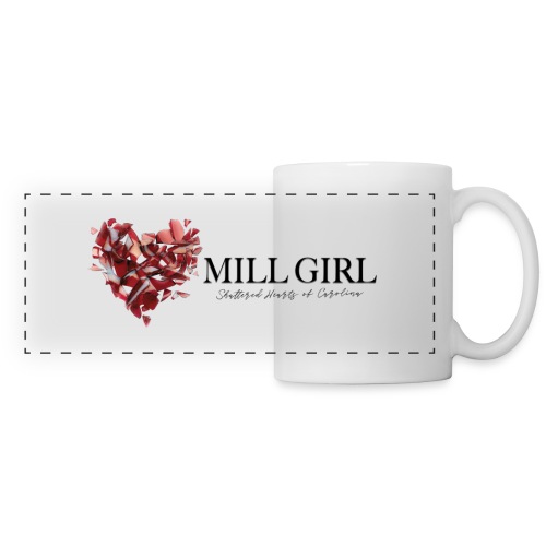 Mill Girl Block Print - Panoramic Mug
