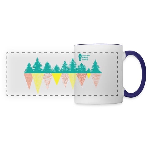 Treeline Geometry - Panoramic Mug