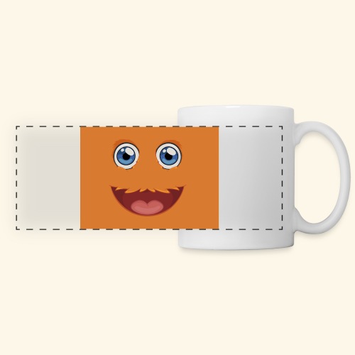 Fuzzy Face Orange - Panoramic Mug