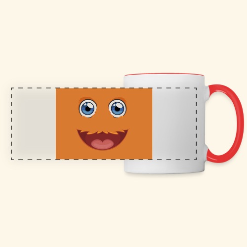 Fuzzy Face Orange - Panoramic Mug