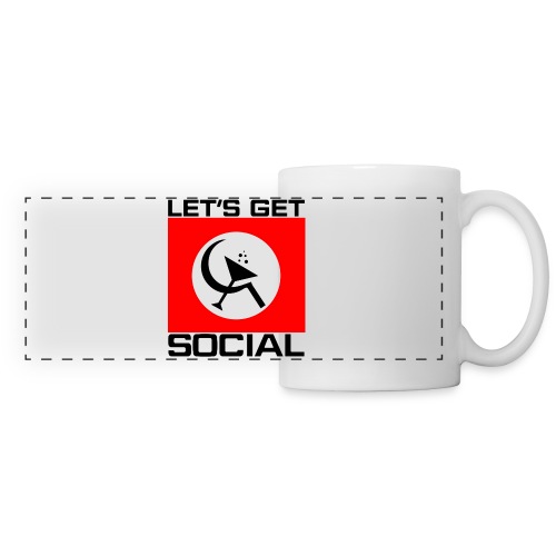 Let's Get Social as worn by Axl Rose - Panoramic Mug