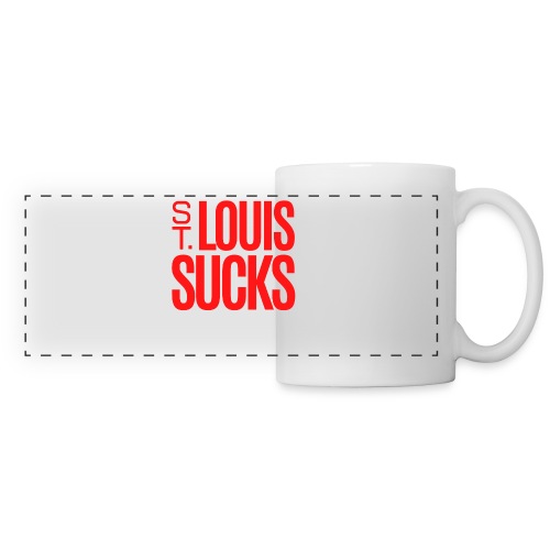 St. LOUIS SUCKS - Panoramic Mug