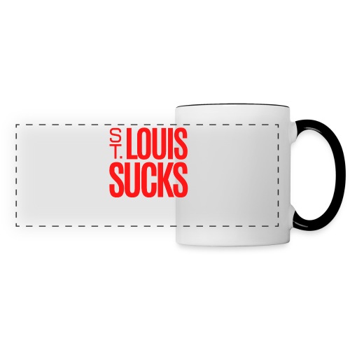 St. LOUIS SUCKS - Panoramic Mug