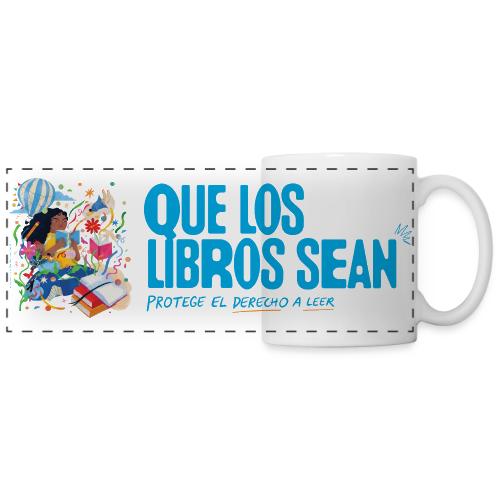 Let Books Be by Loveis Wise - Panoramic Mug