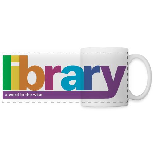 Vintage ALA: A word to the wise - library - Panoramic Mug
