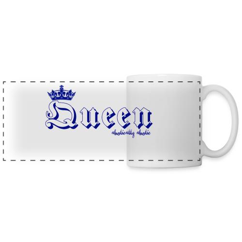 queen blue png - Panoramic Mug