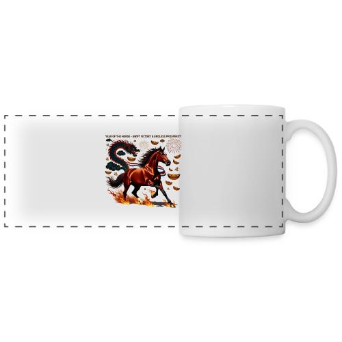 Year of the Horse Victory T Shirt, Lunar New Year - Panoramic Mug