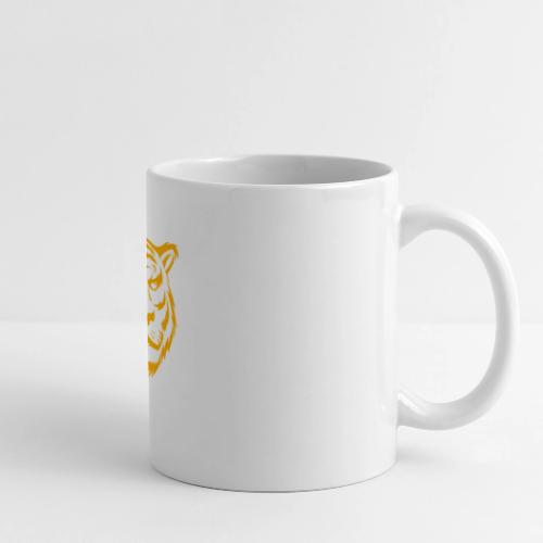 Fashion, Yellow Tiger Souvenirs, Men's T-shirts - Panoramic Mug