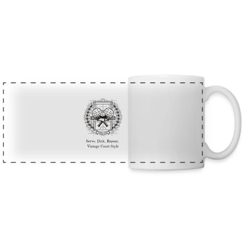 Vintage Pickleball T-Shirt, Mug, & Poster - Panoramic Mug