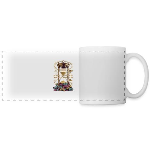 Screen Time Referee T Shirt, Fair Play Enforcer - Panoramic Mug