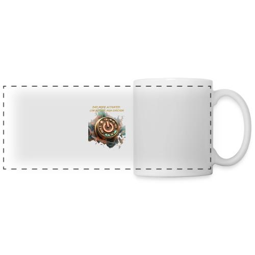 Dad Mode Activated T Shirt, Funny Dad Gift - Panoramic Mug