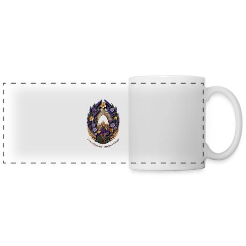 Easter Meadow Crown Renewal T Shirt, Spring Gift - Panoramic Mug