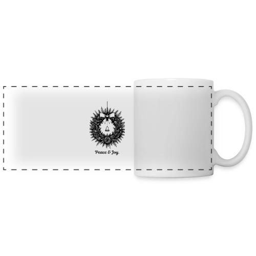 Peace & Joy T-Shirt | Minimalist Elegant Christmas - Panoramic Mug