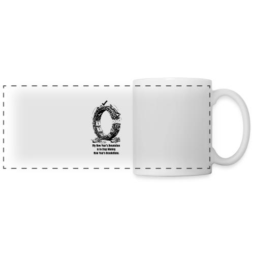 The Resolution Loop - Sarcastic New Year's T-Shirt - Panoramic Mug