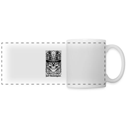 Salty Shamrock Skull T-Shirt - Panoramic Mug