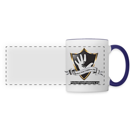 Protect Your Children Inc Shield and Website - Panoramic Mug