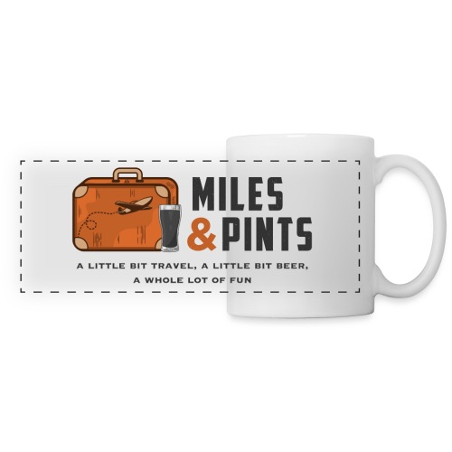 A Little Bit Miles & Pints - Panoramic Mug