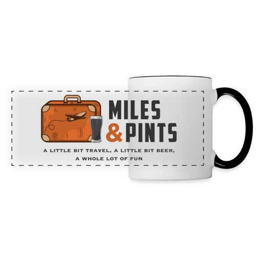 A Little Bit Miles & Pints - Panoramic Mug